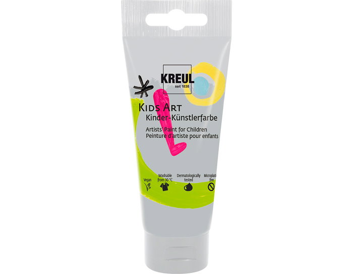 Kreul Kids Art Peinture Argentée Tube de 75ml Kreul Kids Art Peinture Argentée Tube de 75ml