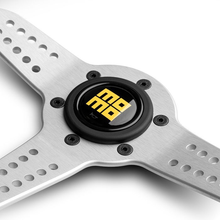 MOMO Volant Sport En Bois Grand Prix 350 mm en Acajou - VGRPRIXMZ350, Compatible 6x70 mm, Style Vintage MOMO Volant Sport En Bois Grand Prix 350 mm en Acajou - VGRPRIXMZ350, Compatible 6x70 mm, Style Vintage