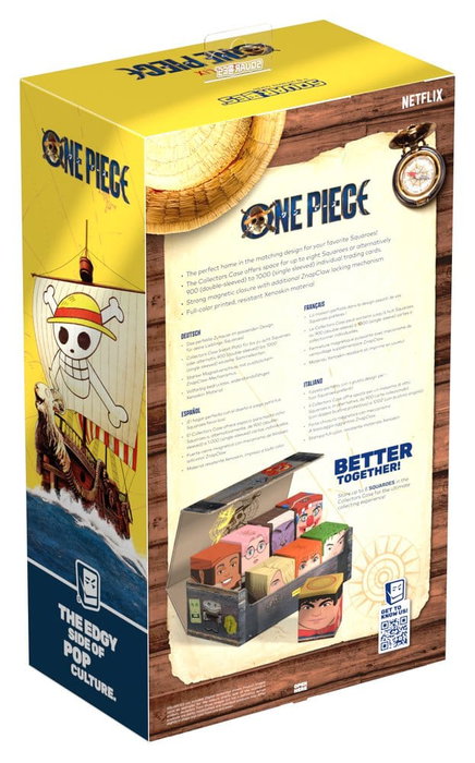 Squaroes Collectors Case 800 ONE PIECE - Coffret en bois Squaroes Collectors Case 800 ONE PIECE - Coffret en bois