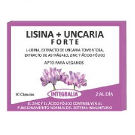 INTEGRALIA Lysine + Uncaria Forte 60 capsules