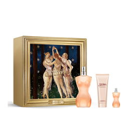 Jean Paul Gaultier Coffret Classique 3 pcs Eau de Toilette 100ml + Lait Corps 75ml + Eau de Toilette 6ml pour Femme