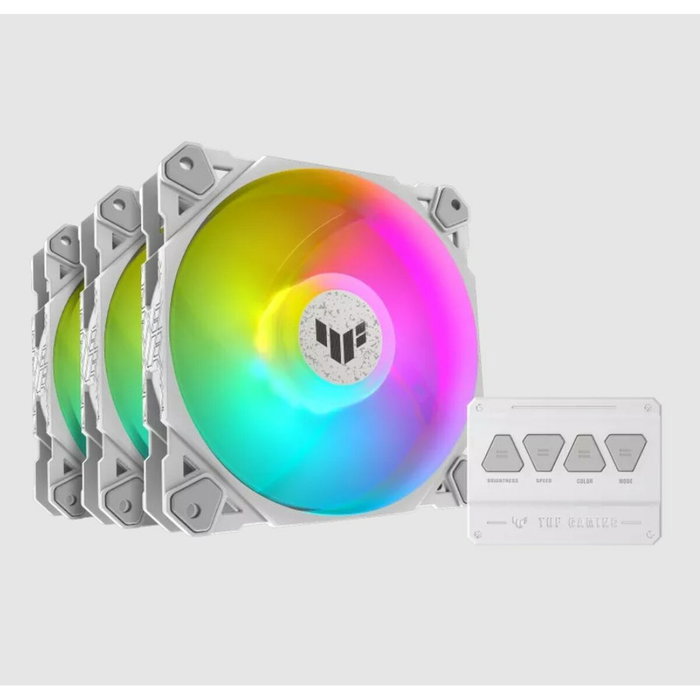 Asus 90DA0033-B09030 Ventilateur de cabine Ø 12 cm (3 Unités) avec éclairage LED