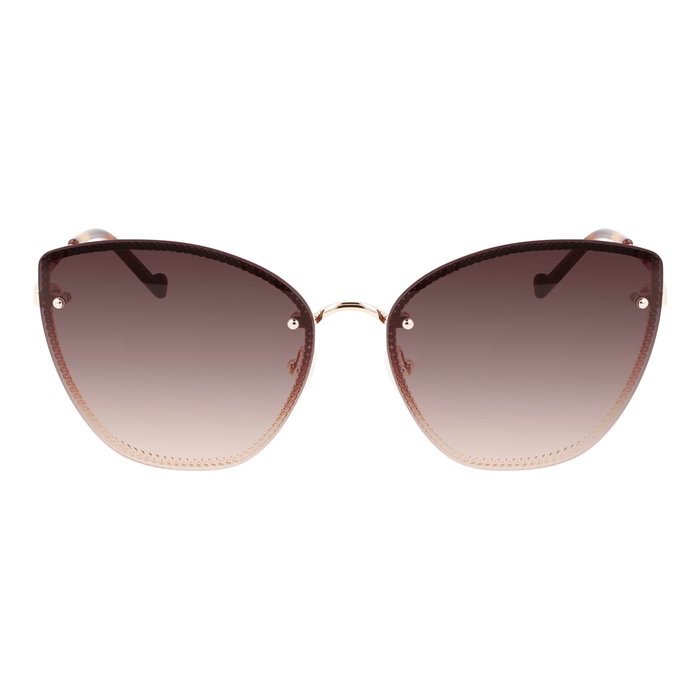 Liujo LJ148S-714 Lunettes de soleil dorées pour femme Liujo LJ148S-714 Lunettes de soleil dorées pour femme