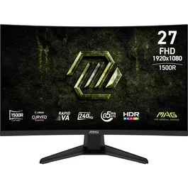 MSI Écran PC Gamer incurvé 27'' FHD 240Hz VA 0,5 ms RAPID VA