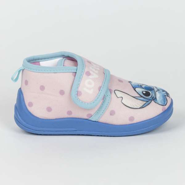 Cerdá T026 - Chaussons d'intérieur mi-bottes Stitch, rose, pointure 26 pour enfant (3 ans et plus)