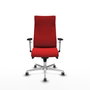 Piqueras Y Crespo Fauteuil Albacete, Synchrone, Similicuir Rouge