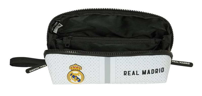 Safta - Coffret cadeau carré grand Real Madrid Équipe 1ère 24/25 - Dimensions 20 x 8 x 8 cm - Produit en espagnol Safta - Coffret cadeau carré grand Real Madrid Équipe 1ère 24/25 - Dimensions 20 x 8 x 8 cm - Produit en espagnol