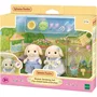 Sylvanian Families - Poupées Lapin Bélié Frère et Soeur - Figurines Articulées pour le Jardinage avec Accessoires - Multicolore