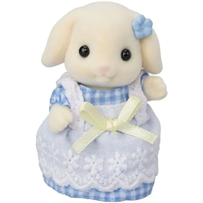 Sylvanian Families - Poupées Lapin Bélié Frère et Soeur - Figurines Articulées pour le Jardinage avec Accessoires - Multicolore