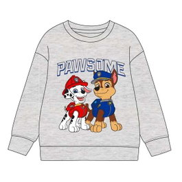 Cerdá Sweat-Shirt Cotton Brushed Paw Patrol Licencie - Gris - Pour Enfant 6 ans - Taille 6 ans