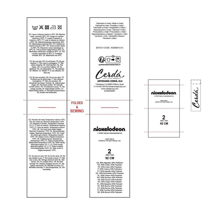 Sweat-shirt Enfant The Paw Patrol Gris