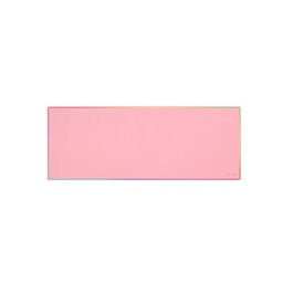 Mars Gaming MMP224P Tapis de souris XXL 880x330 mm Rose, nano-textile, bord arc-en-ciel, antidérapant