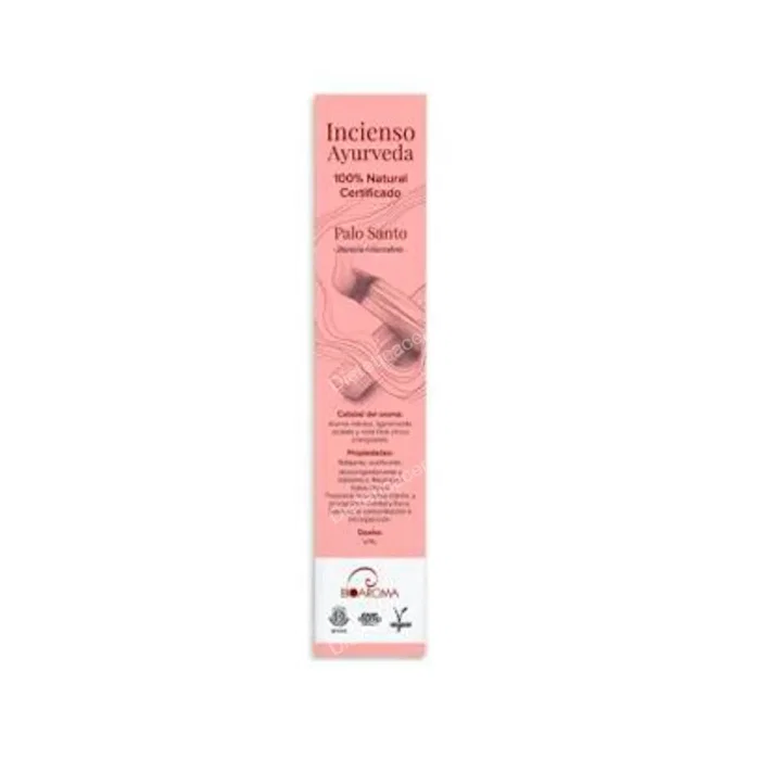 BIOAROMA 5Packsx12Uds. Encens Herbal Palo Santo Ayurveda - Certifié ICEA, Vegan, 100% Bio BIOAROMA 5Packsx12Uds. Encens Herbal Palo Santo Ayurveda - Certifié ICEA, Vegan, 100% Bio