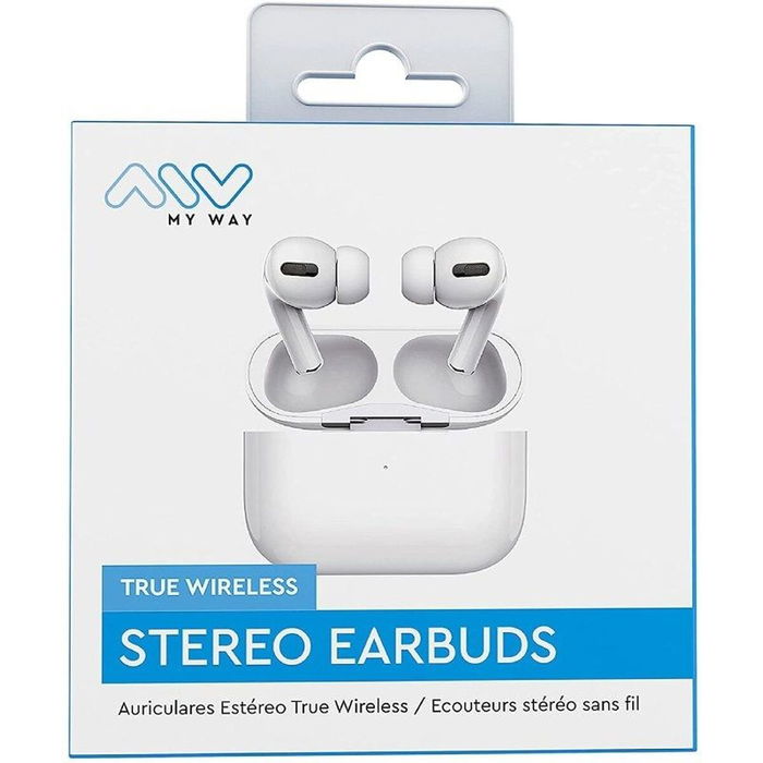 Écouteurs in Ear Bluetooth Myway Blanc Écouteurs in Ear Bluetooth Myway Blanc