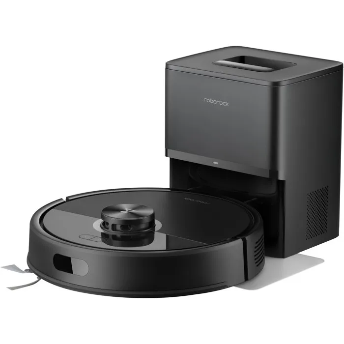 Roborock Q7 TF+ - Aspirateur Robot Laveur avec Station de Vidage Automatique - Aspiration 10000 Pa - Autonomie 150 min - Nettoyage jusqu'à 220 m²