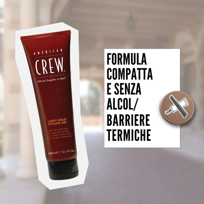 American Crew Gel coiffant à fixation légère 250 ml American Crew Gel coiffant à fixation légère 250 ml
