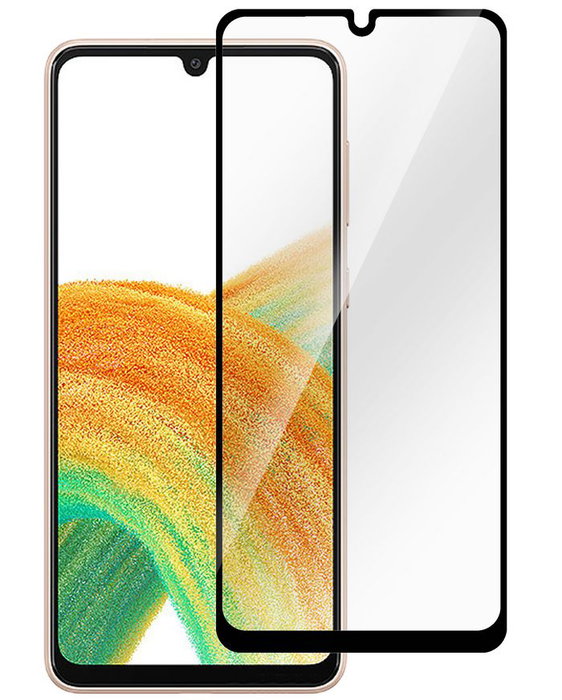 eSTUFF Titan Shield Protection d'écran en verre trempé Full Cover 9H pour Samsung Galaxy A33 5G - Résistante aux chocs et rayures eSTUFF Titan Shield Protection d'écran en verre trempé Full Cover 9H pour Samsung Galaxy A33 5G - Résistante aux chocs et rayures