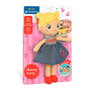 Clementoni Poupée Souple Cherry Terry 17601 avec peluche douce, jouet d'éveil sensoriel multilingue dès la naissance