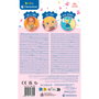 Clementoni Poupée Souple Cherry Terry 17601 avec peluche douce, jouet d'éveil sensoriel multilingue dès la naissance