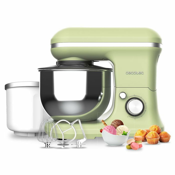 Cecotec Cecomixer Mixeur/mélangeur de pâte 1200 W 5 L Vert Cecotec Cecomixer Mixeur/mélangeur de pâte 1200 W 5 L Vert