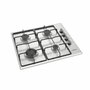 Oceanic Table de cuisson 4 foyers Gaz Inox