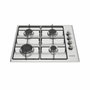 Oceanic Table de cuisson 4 foyers Gaz Inox