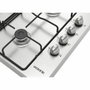 Oceanic Table de cuisson 4 foyers Gaz Inox