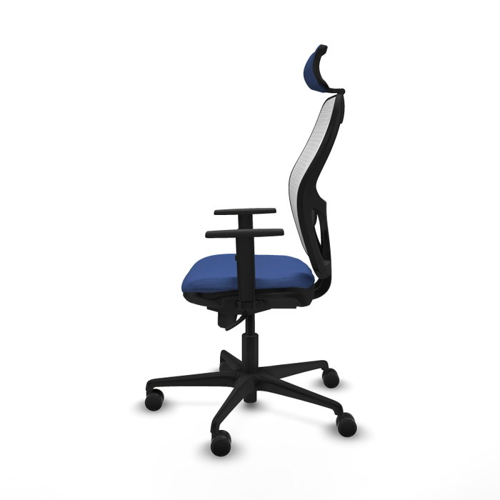 Piqueras y Crespo Chaise de Bureau Jorquera 1D036N2 Bleu marine et blanc Piqueras y Crespo Chaise de Bureau Jorquera 1D036N2 Bleu marine et blanc