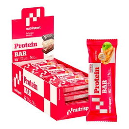 NUTRISPORT Barre protéique yogourt-apple-pie 24uds.