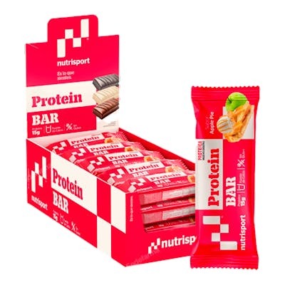 NUTRISPORT Barre protéique yogourt-apple-pie 24uds. NUTRISPORT Barre protéique yogourt-apple-pie 24uds.