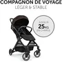 Hauck Poussette compacte Travel N Care - Pliage une main, châssis autonome, capote UPF 50+, siège inclinable, roues EVA