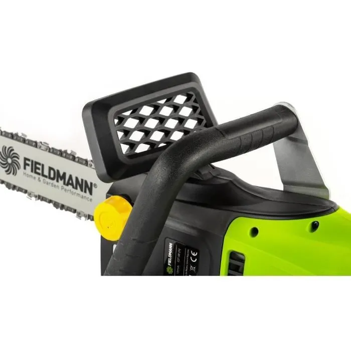 Fieldmann Tronçonneuse électrique FZP 2030-E 2400W - Barre de 405 mm (16") avec serrage rapide, frein de sécurité et pompe automatique