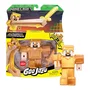 Heroes Of Goo Jit Zu Figurine Minecraft Steve Gold 11 cm
