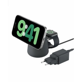 Belkin BOOST Charge PRO 15W Qi2 2-en-1 Gris WIZ027vfH36