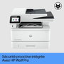HP LaserJet Pro MFP 4102dw - Imprimante laser multifonction sans fil - Impression, copie, numérisation - Jusqu'à 40 ppm - 1200 x 1200 dpi