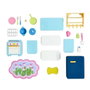 Bizak - Diseña Tu Cocina Suite Spaces - Jeu de création de cuisine - 20 accessoires, 2 papiers peints et 1 papier de sol - Langue du jeu : espagnol