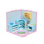 Bizak - Diseña Tu Cocina Suite Spaces - Jeu de création de cuisine - 20 accessoires, 2 papiers peints et 1 papier de sol - Langue du jeu : espagnol