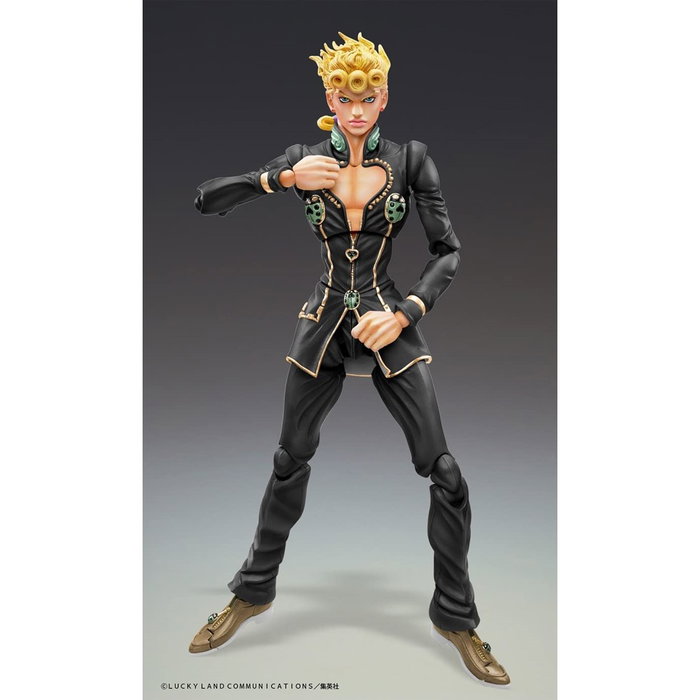 Good Smile Company Figurine JoJo's Bizarre Adventure Giorno Giovanna Version Black PVC 15cm