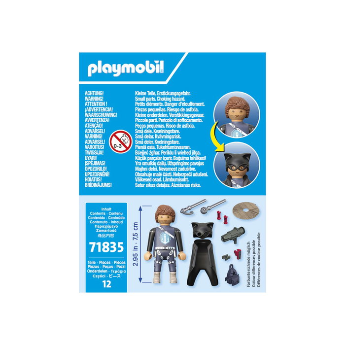 Playmobil Héros Sombra 71835 - Figurine avec grappin et cape pour enfant dès 4 ans Playmobil Héros Sombra 71835 - Figurine avec grappin et cape pour enfant dès 4 ans