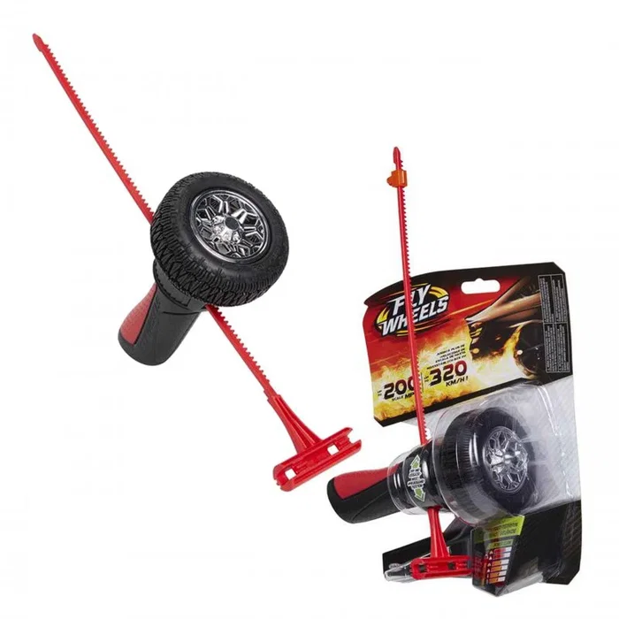 Jakks Pacific NBD Pro Set Pneu et Éjecteur Tout-terrain Roues Volantes, Rouge/Noir Jakks Pacific NBD Pro Set Pneu et Éjecteur Tout-terrain Roues Volantes, Rouge/Noir