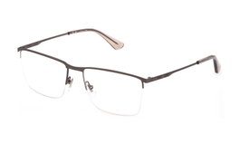Police VPLG75-550568 Montures de lunettes de vue Gris Metal