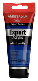 Amsterdam Expert Series Peinture Acrylique Bleu Phtalo 570, Tube 75 ml