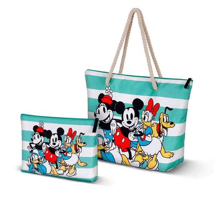 Sac de plage Mickey Mouse Multicouleur