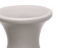 Giftdecor Vase en Céramique Col Étroit Gris 48 cm de Hauteur