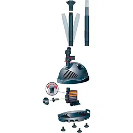 Ubbink Pompe de bassin Elimax 500 pour jeux d'eau avec embouts, jets volcan/cloche, régulateur et tube - Débit 700 l/h - 11 W - Câble 10 m