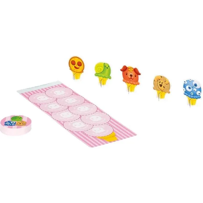 Asmodee Gelato Loco - Jeu de cartes en français, devinettes de parfums de glace pour famille