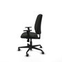 PIQUERAS Y CRESPO Chaise de Bureau Alares Synchro Noir avec Accoudoirs 1D