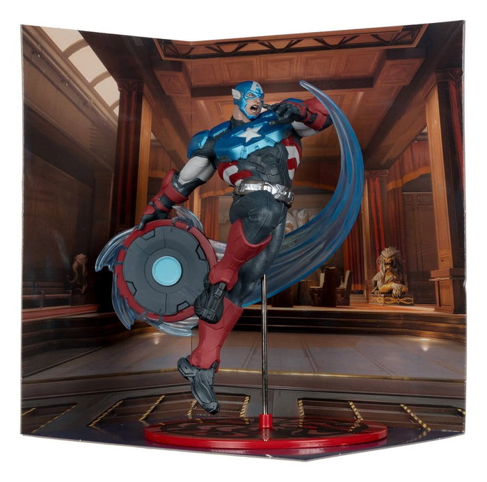 McFarlane Toys Marvel Rivals Collection figurine 1/10 Captain America 20 cm