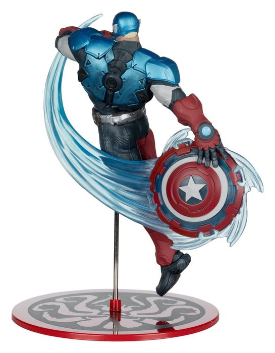 McFarlane Toys Marvel Rivals Collection figurine 1/10 Captain America 20 cm