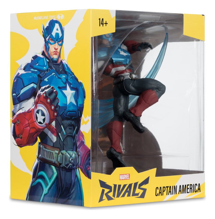 McFarlane Toys Marvel Rivals Collection figurine 1/10 Captain America 20 cm